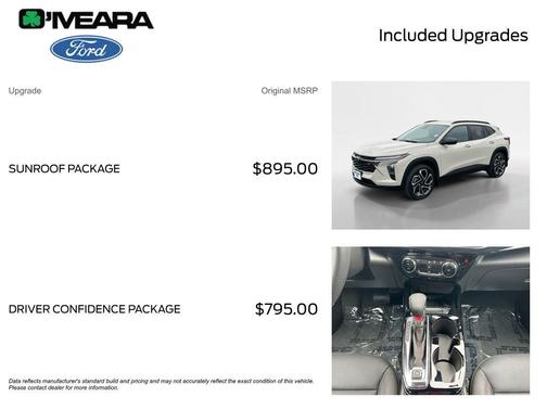 White Sand 2026 Chevrolet Trax 2RS