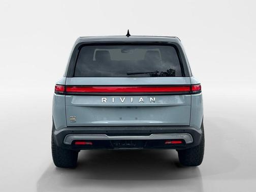 Glacier White 2023 Rivian R1S Adventure Quad Motor Large Pack
