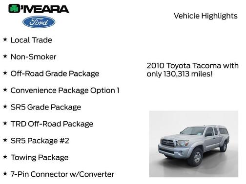 2010 Toyota Tacoma Access Cab