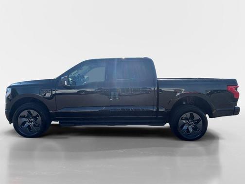 Black 2023 Ford F-150 Lightning XLT