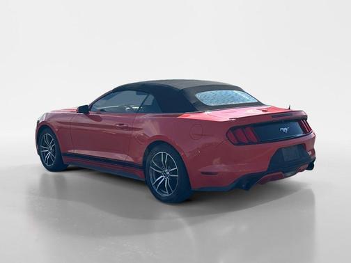 Orange 2016 Ford Mustang EcoBoost Premium