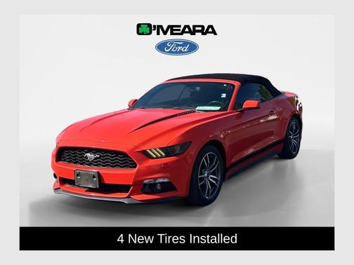 Competition Orange 2016 Ford Mustang EcoBoost Premium