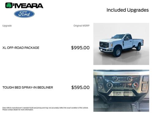 Oxford White 2024 Ford F-250 XL