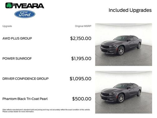 Phantom Black Tri Coat Pearl 2015 Dodge Charger SXT