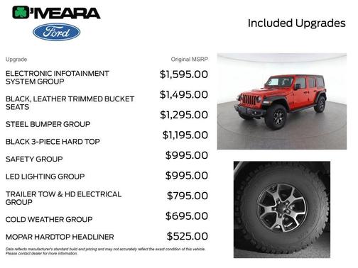 Firecracker Red Clearcoat 2018 Jeep Wrangler Unlimited Rubicon