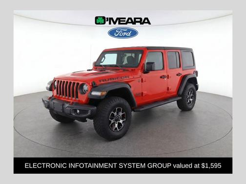 Firecracker Red Clearcoat 2018 Jeep Wrangler Unlimited Rubicon