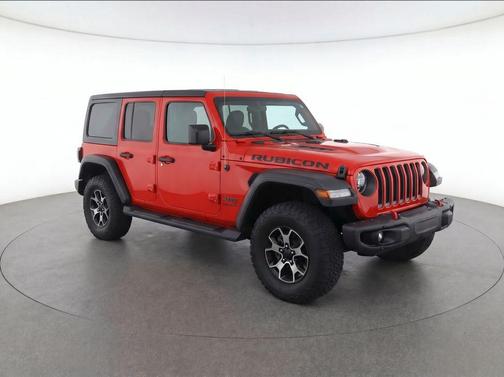 Firecracker Red Clearcoat 2018 Jeep Wrangler Unlimited Rubicon