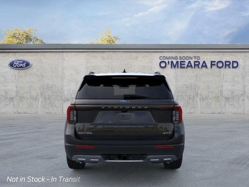 Agate Black Metallic 2026 Ford Explorer Active