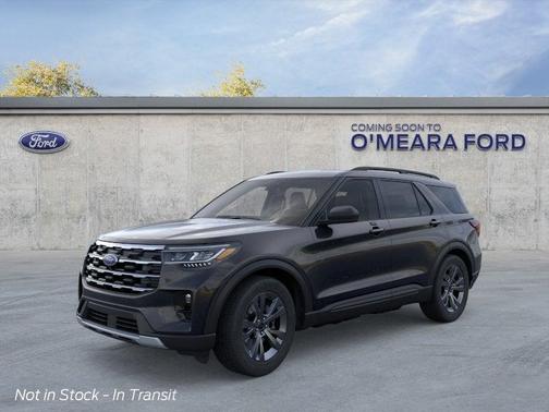 Agate Black Metallic 2026 Ford Explorer Active