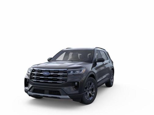 Agate Black Metallic 2026 Ford Explorer Active