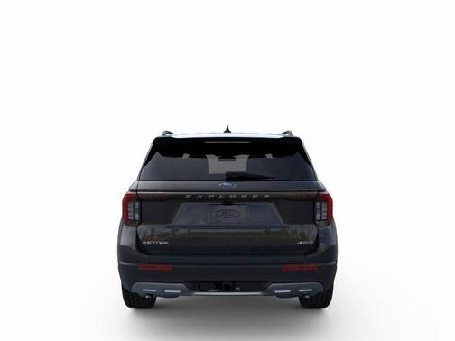 Agate Black Metallic 2026 Ford Explorer Active