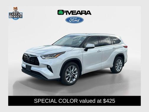 Wind Chill Pearl 2022 Toyota Highlander Limited