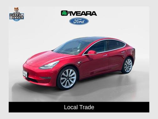 Red Multi 2018 Tesla Model 3 Long Range