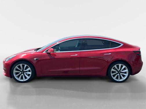 Red Multi 2018 Tesla Model 3 Long Range
