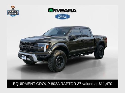 Green 2024 Ford F-150 Raptor