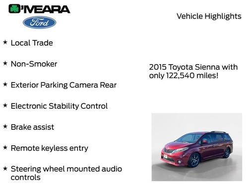 2015 Toyota Sienna SE