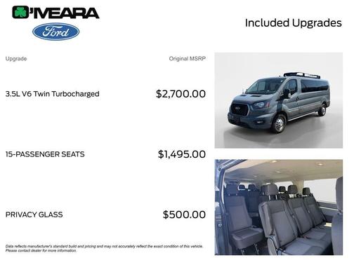 Abyss Gray Metallic 2025 Ford Transit-350 XLT