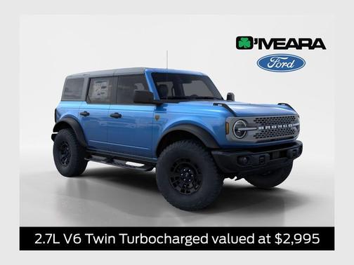 Velocity Blue Metallic 2026 Ford Bronco Badlands