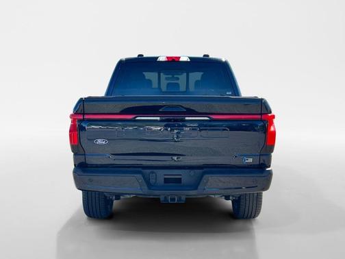 Antimatter Blue Metallic 2025 Ford F-150 Lightning Platinum