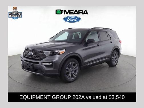 Carbonized Gray Metallic 2023 Ford Explorer XLT