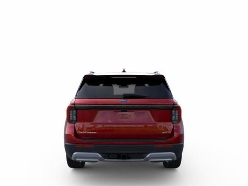 Rapid Red Metallic Tinted Clearcoat 2026 Ford Explorer Platinum
