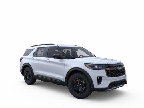 Space White Metallic 2026 Ford Explorer Tremor