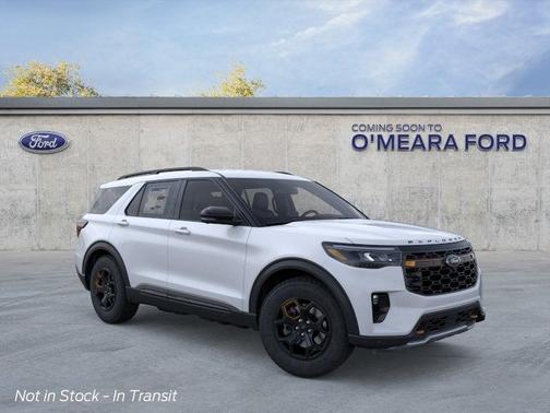 Space White Metallic 2026 Ford Explorer Tremor