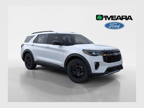 Space White Metallic 2026 Ford Explorer Tremor