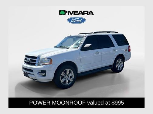 Oxford White 2015 Ford Expedition XLT