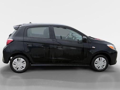 Jet Black Metallic 2024 Mitsubishi Mirage ES