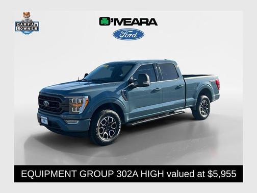 Blue 2023 Ford F-150 XLT
