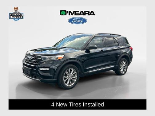 Agate Black Metallic 2024 Ford Explorer XLT