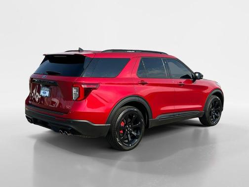 Rapid Red Metallic Tinted Clearcoat 2024 Ford Explorer ST