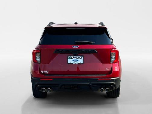 Rapid Red Metallic Tinted Clearcoat 2024 Ford Explorer ST