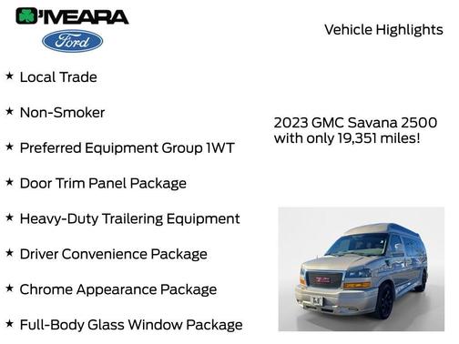 2023 GMC Savana 2500 Work Van