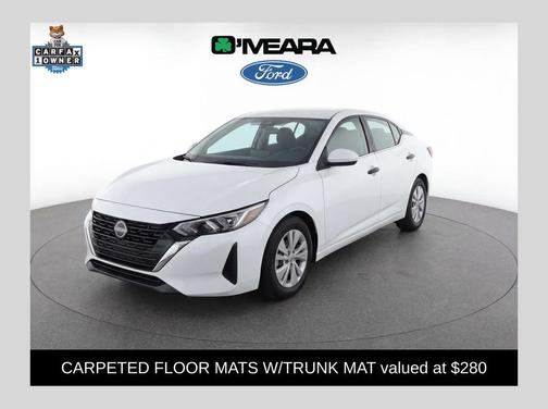 Cloud White 2024 Nissan Sentra S