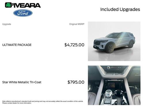 2025 Ford Explorer Platinum