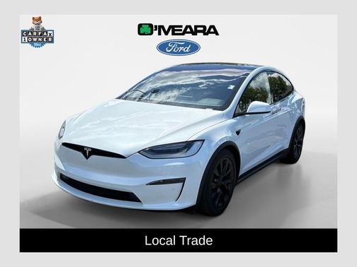 Pearl White Multi 2022 Tesla Model X Base