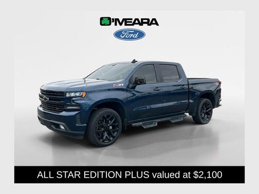 Northsky Blue Metallic 2021 Chevrolet Silverado 1500 RST