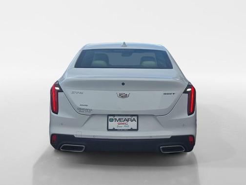 Summit White 2023 Cadillac CT4 Premium Luxury