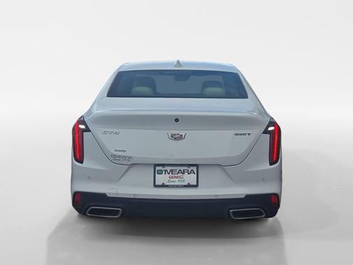 Summit White 2023 Cadillac CT4 Premium Luxury