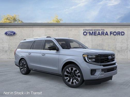 Glacier Gray Metallic 2026 Ford Expedition Max Platinum