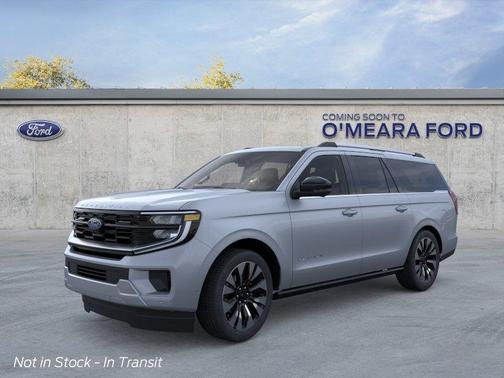Glacier Gray Metallic 2026 Ford Expedition Max Platinum