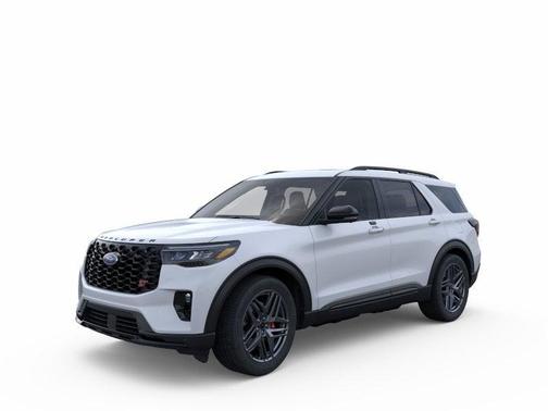 Space White Metallic 2026 Ford Explorer ST