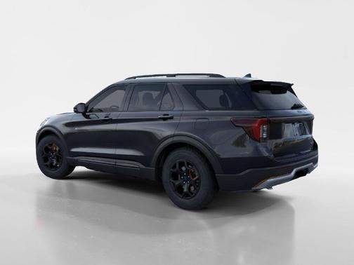 Agate Black Metallic 2026 Ford Explorer Tremor