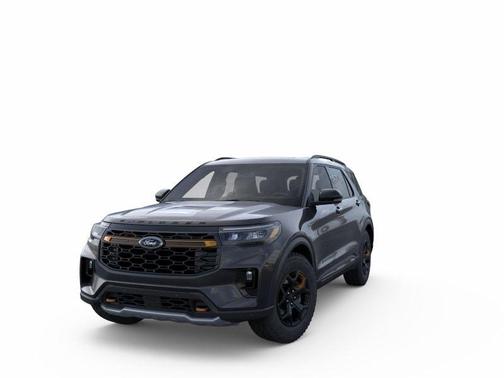 Agate Black Metallic 2026 Ford Explorer Tremor