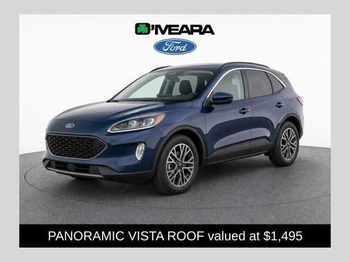 Green 2020 Ford Escape SEL