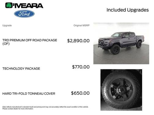 Magnetic Gray Metallic 2019 Toyota Tacoma TRD Off Road