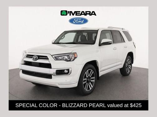 Blizzard Pearl 2022 Toyota 4Runner Limited