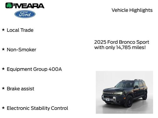 2025 Ford Bronco Sport Badlands